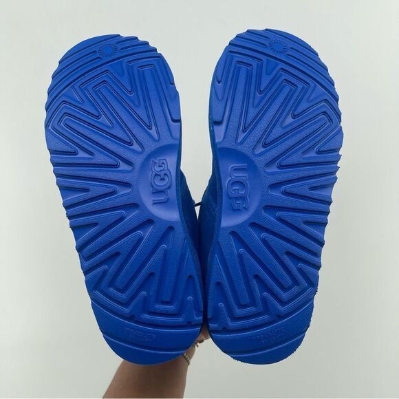 UGG Kids Neumel II Chukka Boots Size 6 Royal Blue Suede Lace-Up 1017320K - Picture 9 of 15